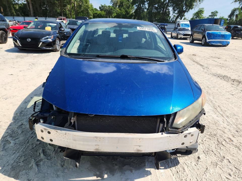 Продажа на аукционе авто 2012 Honda Civic, vin: 2HGFB2F59CH506124, номер лота: 59571856