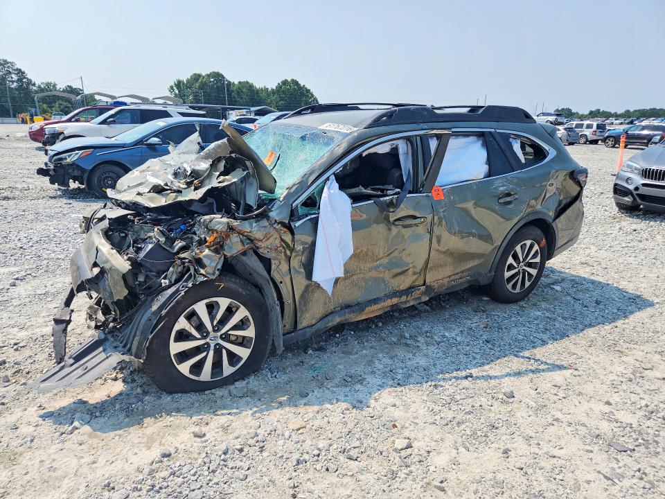 61767016 :رقم المزاد ، 4S4BTADC0N3192127 vin ، 2022 Subaru Outback مزاد بيع