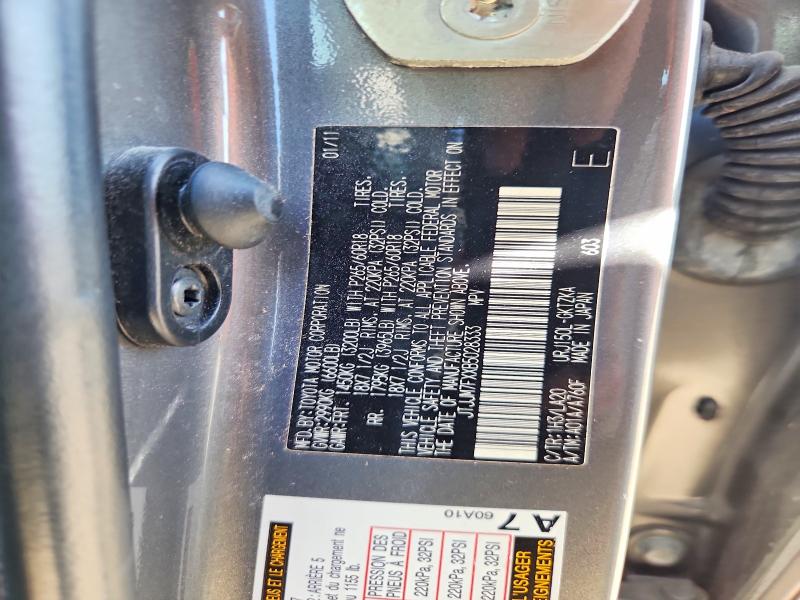 Aukcja sprzedaży 2011 Lexus Gx 460, vin: JTJJM7FXXB5028333, numer aukcji: 59248456