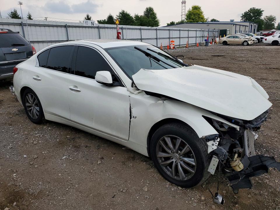 2015 Infiniti Q50 მანქანა იყიდება აუქციონზე, vin: JN1BV7ARXFM400670, აუქციონის ნომერი: 62787896