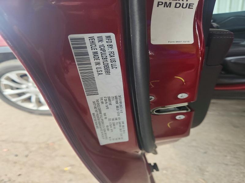 62825476 :رقم المزاد ، 1C4PJLCB1LD656991 vin ، 2020 Jeep Cherokee مزاد بيع