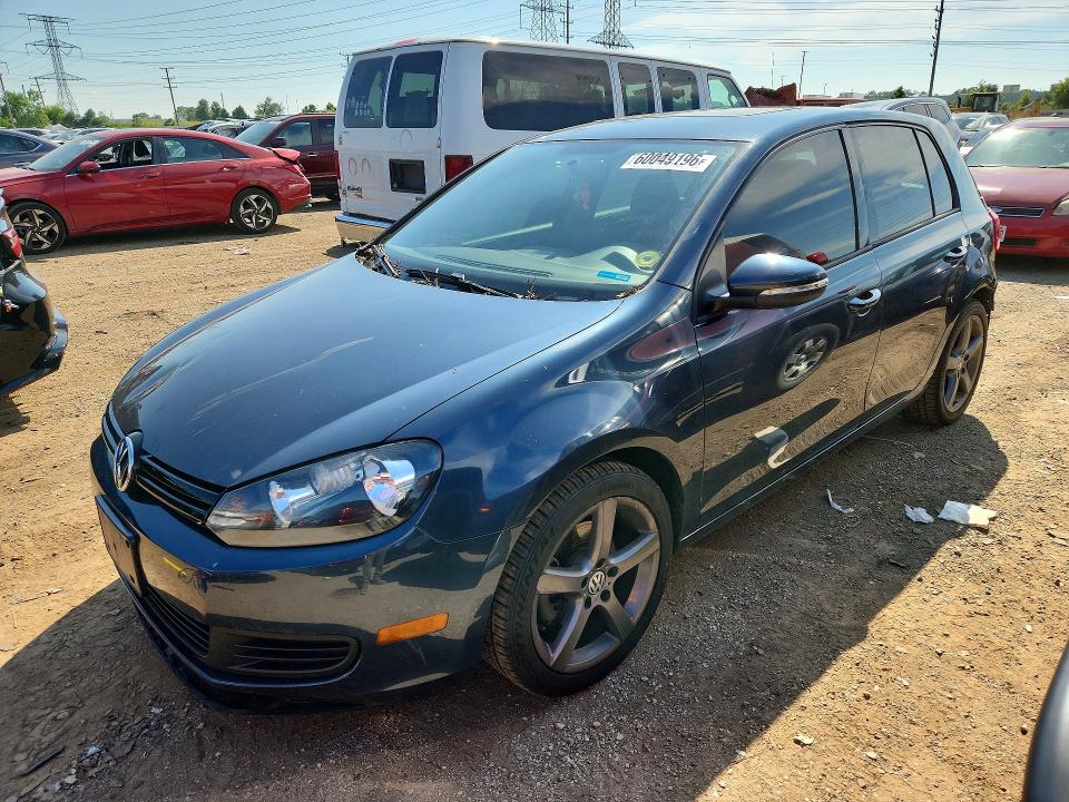 60049196 :رقم المزاد ، WVWDA7AJ7CW257088 vin ، 2012 Volkswagen Golf مزاد بيع