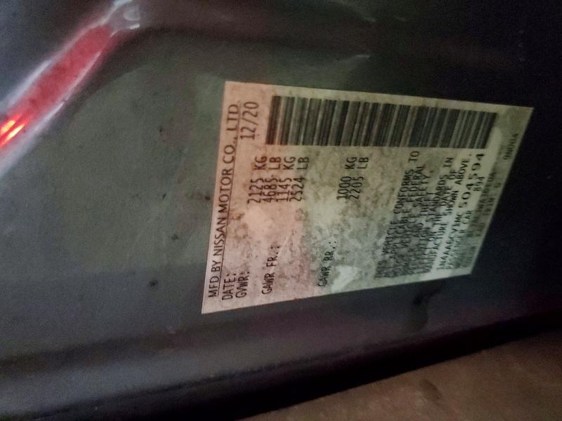 60873916 :رقم المزاد ، 1N4AA6CV1MC504594 vin ، 2021 Nissan Maxima مزاد بيع