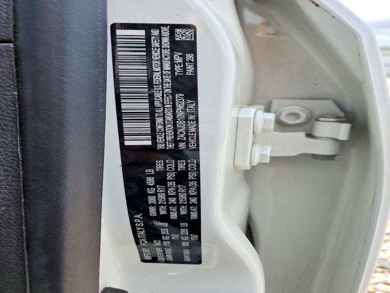 2022 Jeep Renegade მანქანა იყიდება აუქციონზე, vin: ZACNJDB10NPN62379, აუქციონის ნომერი: 61995696