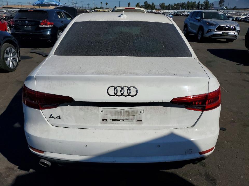 2017 Audi A4 მანქანა იყიდება აუქციონზე, vin: WAUGNAF43HN018262, აუქციონის ნომერი: 61358686