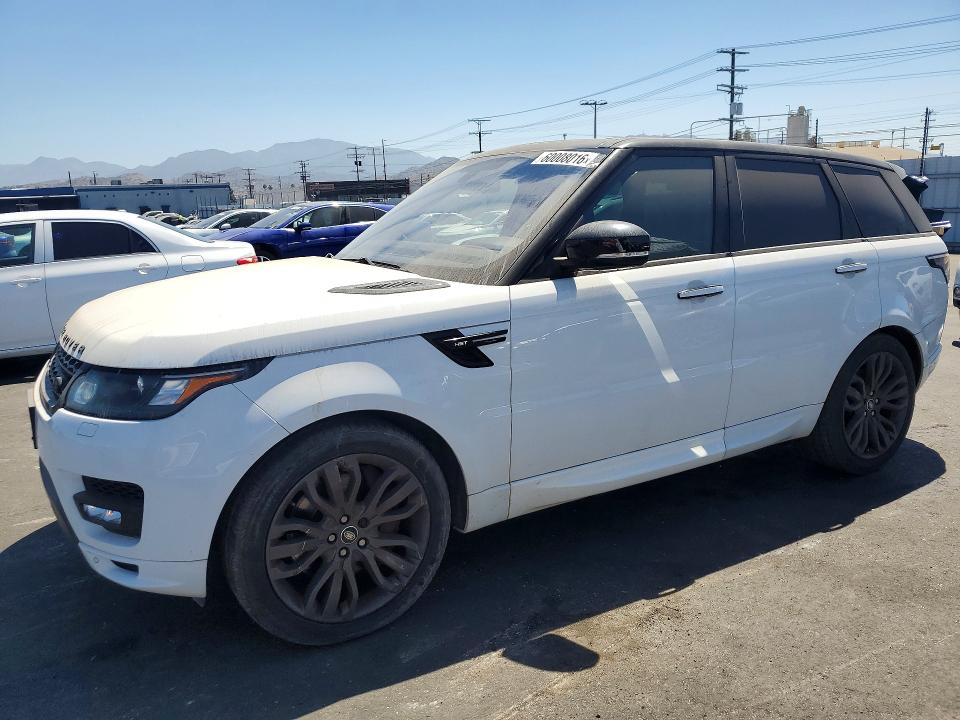 Aukcja sprzedaży 2016 Land Rover Range Rover Sport, vin: SALWS2PFXGA101344, numer aukcji: 60008016