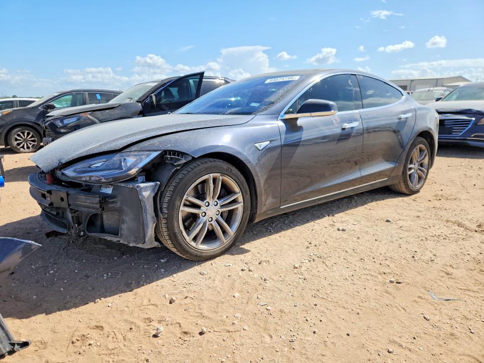59874796 :رقم المزاد ، 5YJSA1H16EFP53355 vin ، 2014 Tesla Model S مزاد بيع