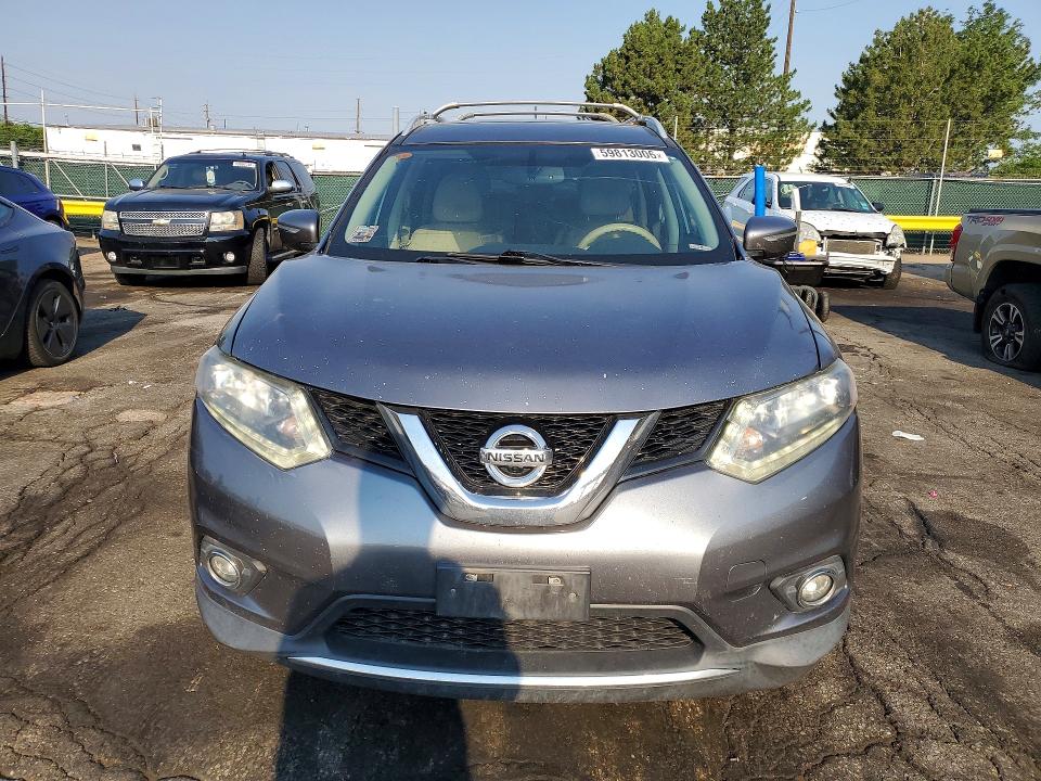Aukcja sprzedaży 2015 Nissan Rogue, vin: 5N1AT2MV4FC913005, numer aukcji: 59813006
