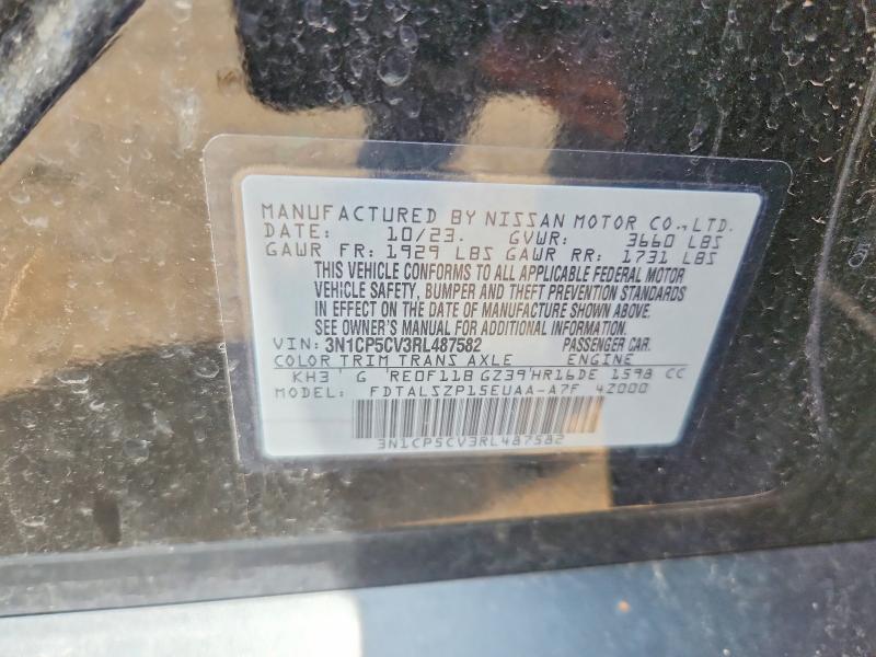 Продаж на аукціоні авто 2024 Nissan Kicks, vin: 3N1CP5CV3RL487582, номер лоту: 60591386