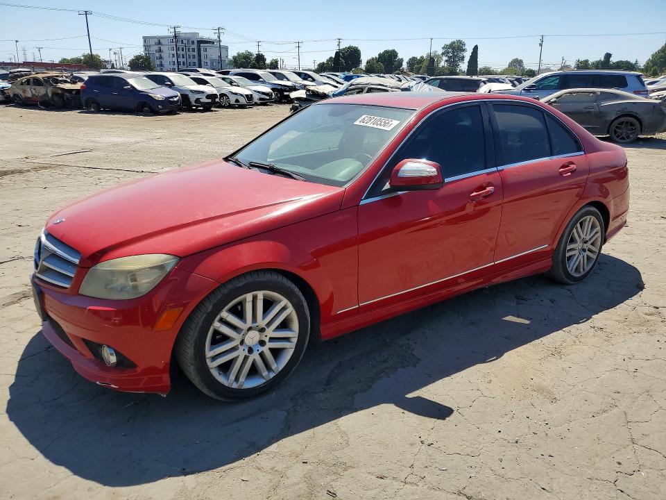 2009 Mercedes-benz C მანქანა იყიდება აუქციონზე, vin: WDDGF54X79R065105, აუქციონის ნომერი: 62810556