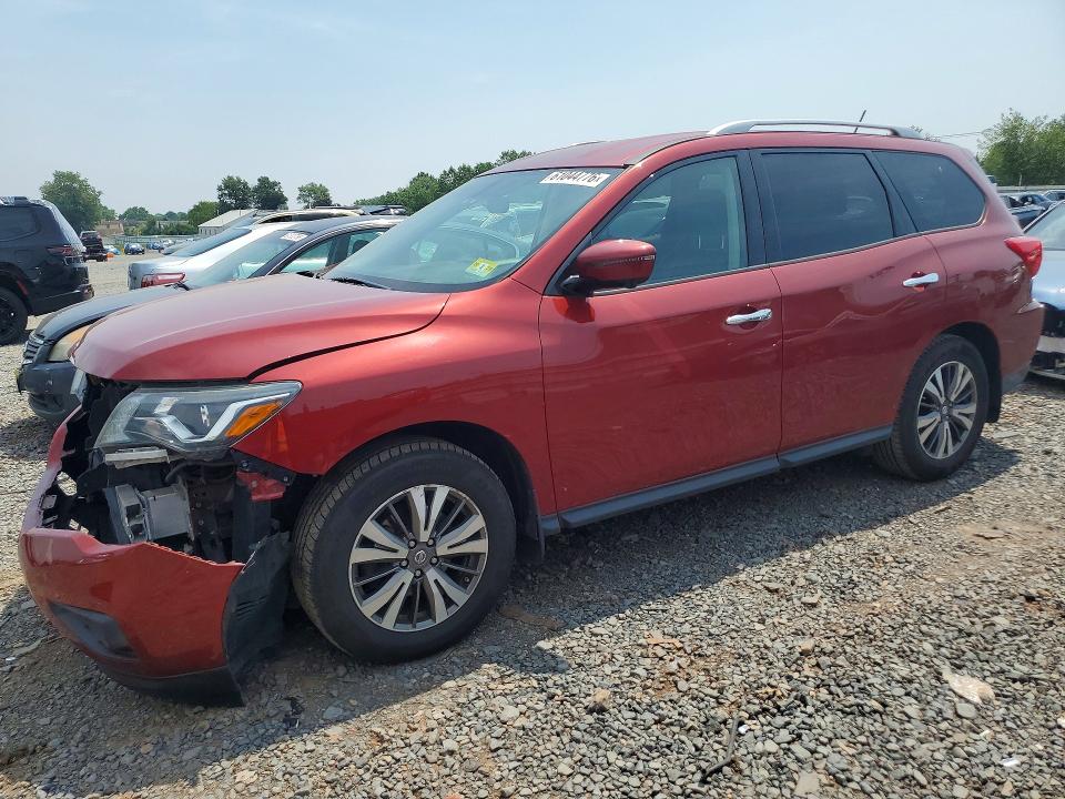 61044776 :رقم المزاد ، 5N1DR2MM2HC907872 vin ، 2017 Nissan Pathfinder مزاد بيع