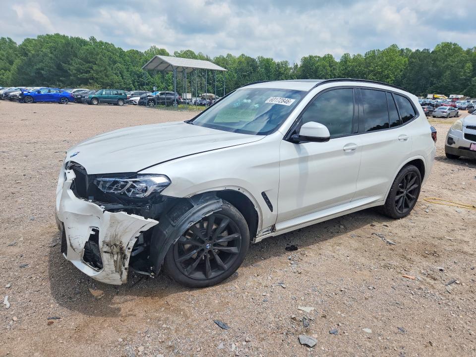 2022 Bmw X3 მანქანა იყიდება აუქციონზე, vin: 5UX53DP05N9J94827, აუქციონის ნომერი: 60172846