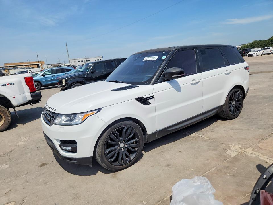 Aukcja sprzedaży 2017 Land Rover Range Rover Sport, vin: SALWR2FK0HA162357, numer aukcji: 63011996