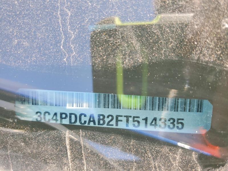 Продажа на аукционе авто 2015 Dodge Journey, vin: 3C4PDCAB2FT514335, номер лота: 56326376