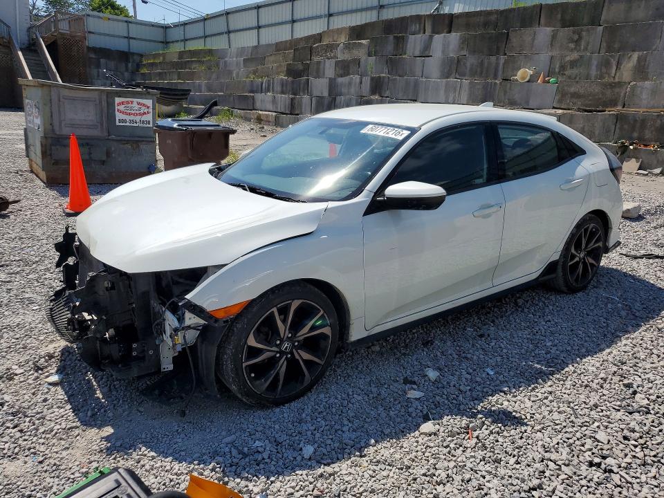 2018 Honda Civic მანქანა იყიდება აუქციონზე, vin: SHHFK7H46JU227764, აუქციონის ნომერი: 60771216