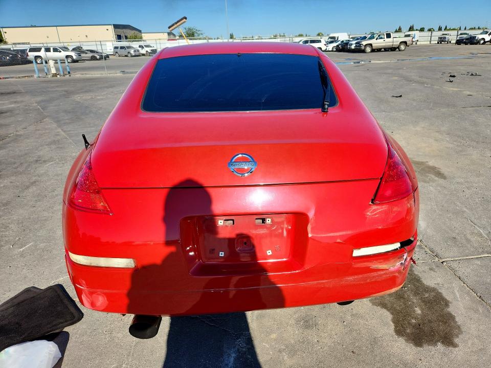2006 Nissan 350z მანქანა იყიდება აუქციონზე, vin: JN1AZ34D26M302497, აუქციონის ნომერი: 59404756