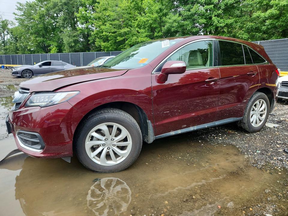 60315186 :رقم المزاد ، 5J8TB4H54JL027315 vin ، 2018 Acura Rdx مزاد بيع