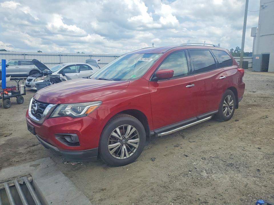 59278336 :رقم المزاد ، 5N1DR2MM0JC614137 vin ، 2018 Nissan Pathfinder مزاد بيع