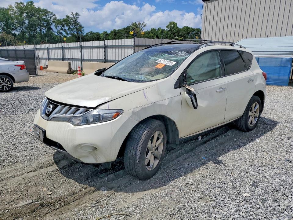 Продажа на аукционе авто 2010 Nissan Murano, vin: JN8AZ1MU6AW016008, номер лота: 62142096