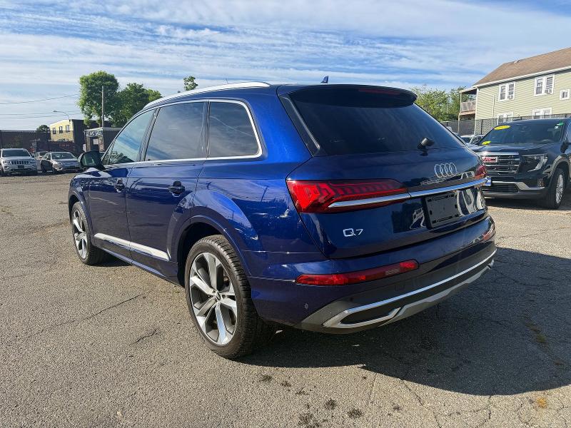 60381816 :رقم المزاد ، WA1LXAF72MD014929 vin ، 2021 Audi Q7 مزاد بيع