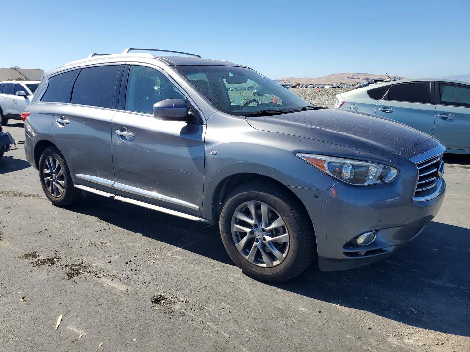 61623346 :رقم المزاد ، 5N1AL0MM3FC536078 vin ، 2015 Infiniti Qx60 مزاد بيع