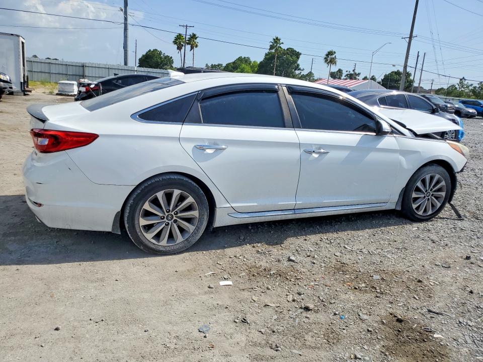 60758446 :رقم المزاد ، 5NPE34AF0FH143033 vin ، 2015 Hyundai Sonata مزاد بيع