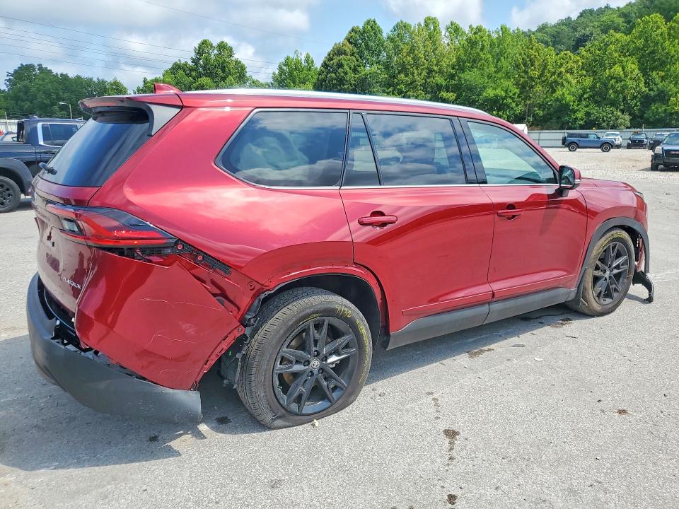 2026 Toyota Grand Highlander მანქანა იყიდება აუქციონზე, vin: 5TDAAAB51TS130595, აუქციონის ნომერი: 60011846