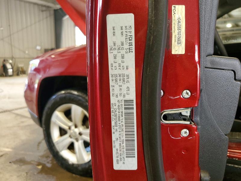 Aukcja sprzedaży 2016 Jeep Compass, vin: 1C4NJDBB7GD756839, numer aukcji: 59053926