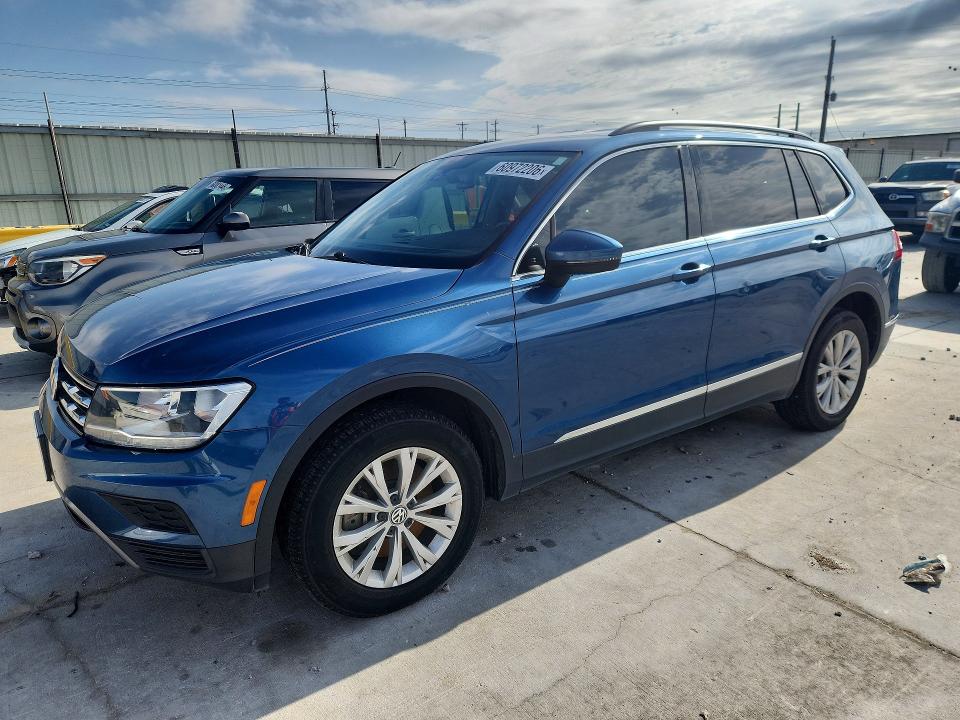 2018 Volkswagen Tiguan მანქანა იყიდება აუქციონზე, vin: 3VV3B7AX2JM162658, აუქციონის ნომერი: 60972206