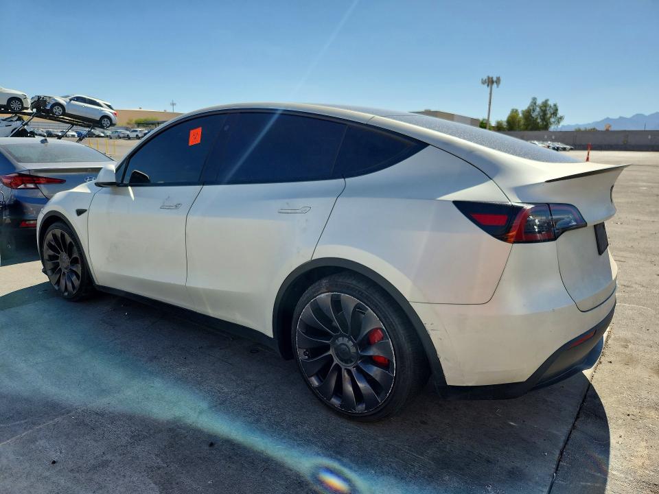 2022 Tesla Model Y მანქანა იყიდება აუქციონზე, vin: 7SAYGDEF6NF337545, აუქციონის ნომერი: 63246376