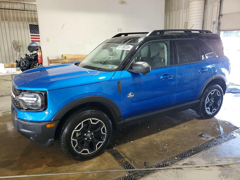 61788236 :رقم المزاد ، 3FMCR9CN7SRE53139 vin ، 2025 Ford Bronco Sport مزاد بيع