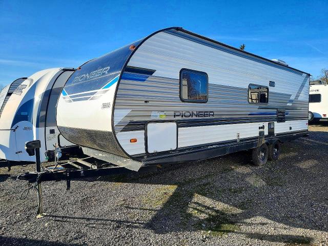 60028916 :رقم المزاد ، 5SFPB3029ME461540 vin ، 2021 Pioneer Travel Trailer مزاد بيع