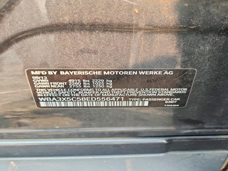 Aukcja sprzedaży 2014 Bmw 328, vin: WBA3X5C58ED556471, numer aukcji: 61217316