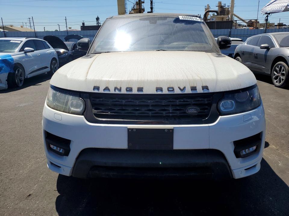 2016 Land Rover Range Rover Sport მანქანა იყიდება აუქციონზე, vin: SALWS2PFXGA101344, აუქციონის ნომერი: 60008016