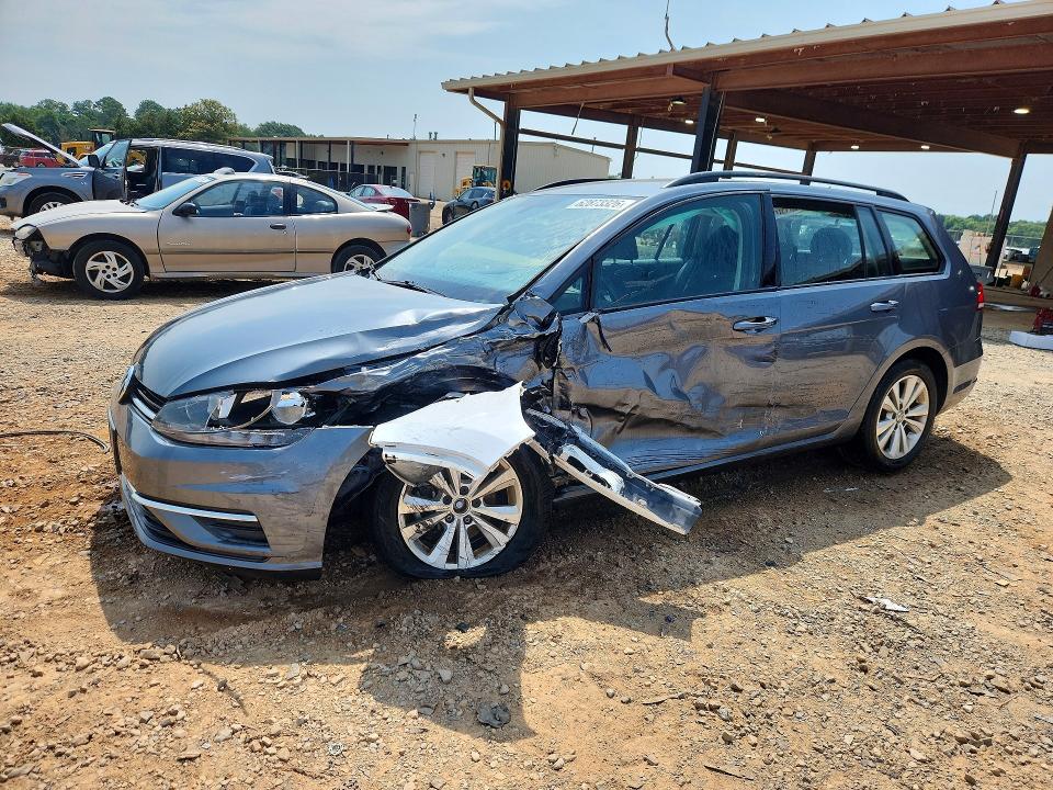 2019 Volkswagen Golf Sportwagen მანქანა იყიდება აუქციონზე, vin: 3VW117AU7KM508409, აუქციონის ნომერი: 62873326
