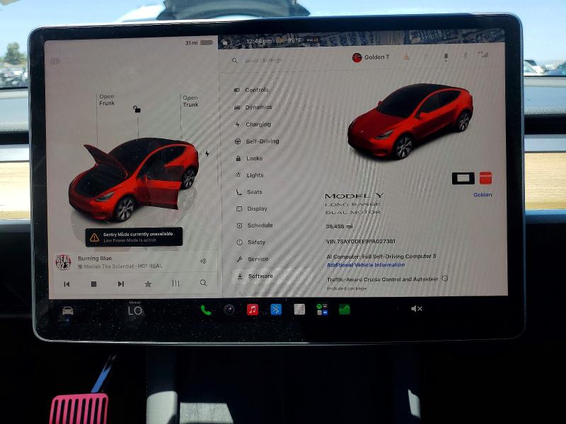 Продаж на аукціоні авто 2023 Tesla Model Y, vin: 7SAYGDEE9PA027381, номер лоту: 60717446