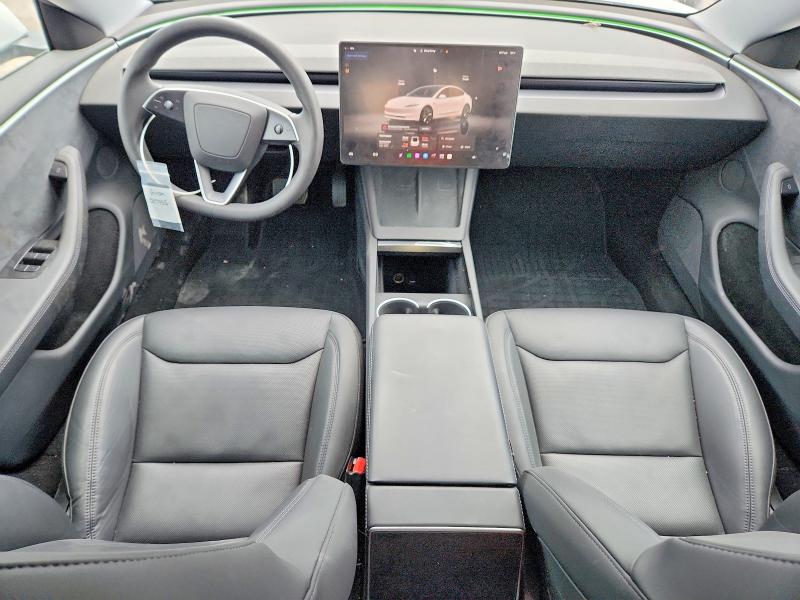 59870556 :رقم المزاد ، 5YJ3E1EB9SF007855 vin ، 2025 Tesla Model 3 مزاد بيع