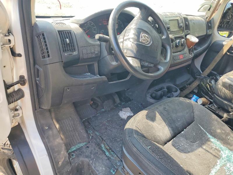 62054196 :رقم المزاد ، 3C6LRVDG0ME527953 vin ، 2021 Ram Promaster 2500 مزاد بيع
