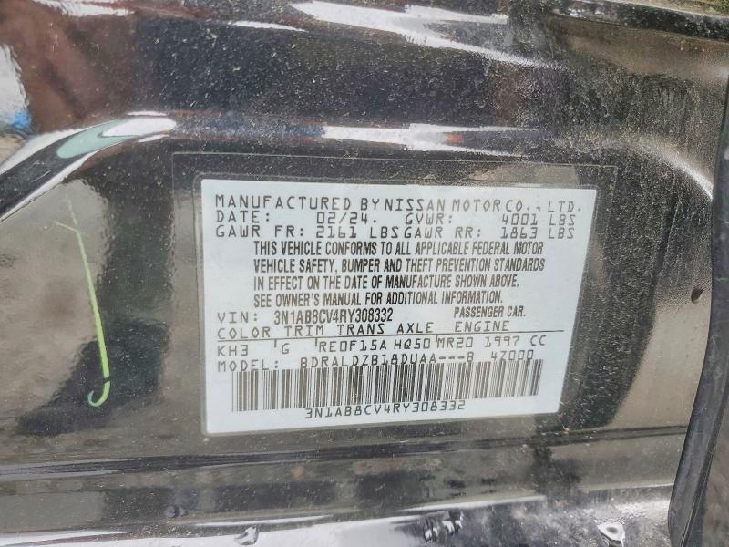 Продажа на аукционе авто 2024 Nissan Sentra, vin: 3N1AB8CV4RY308332, номер лота: 60769736