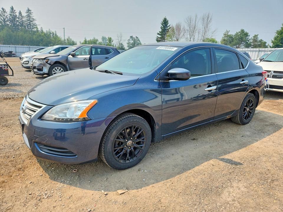 61190066 :رقم المزاد ، 3N1AB7APXFL665389 vin ، 2015 Nissan Sentra مزاد بيع