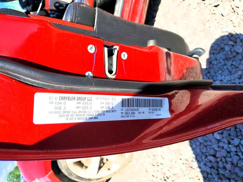 60036616 :رقم المزاد ، 1C3CDFCB4DD341857 vin ، 2013 Dodge Dart مزاد بيع