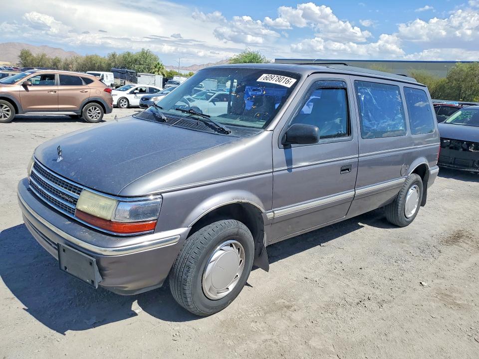 60978016 :رقم المزاد ، 2P4GH2535NR509421 vin ، 1992 Plymouth Voyager مزاد بيع
