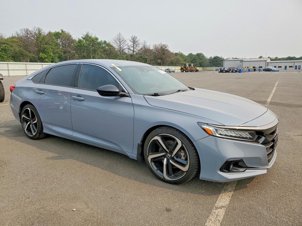 2021 Honda Accord მანქანა იყიდება აუქციონზე, vin: NY77593, აუქციონის ნომერი: 59296336