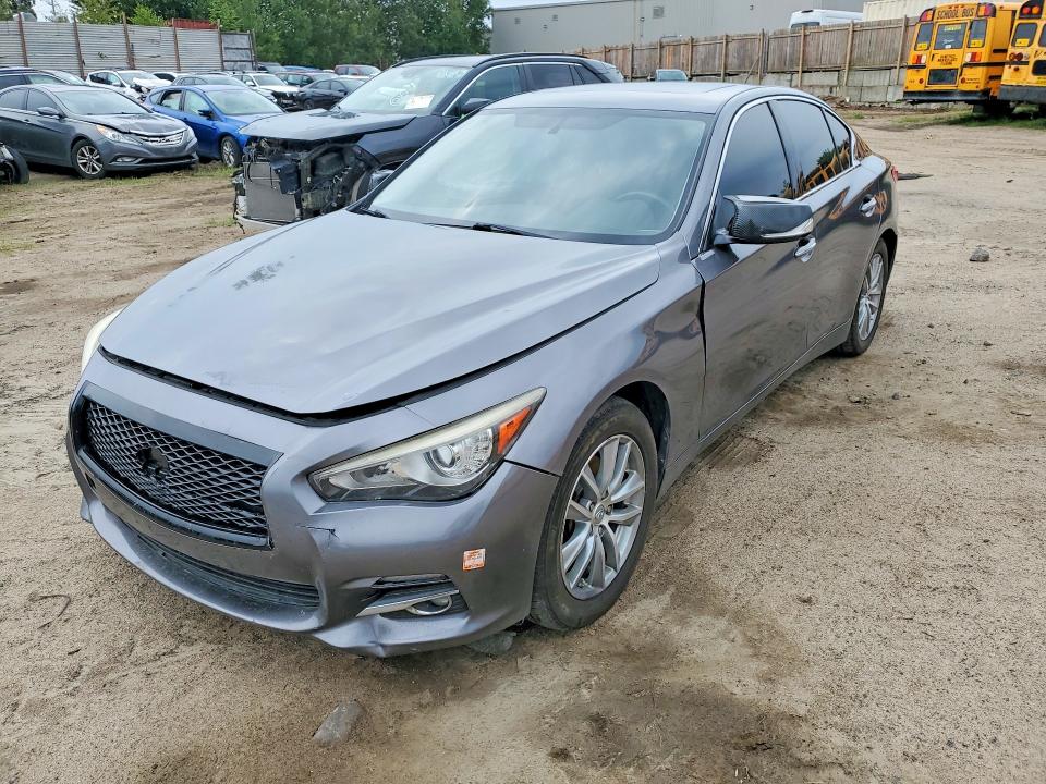 Продажа на аукционе авто 2014 Infiniti Q50, vin: JN1BV7AR8EM681933, номер лота: 61753576