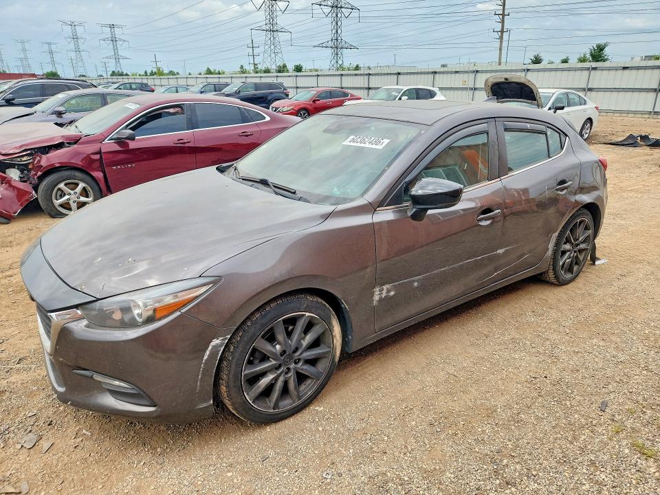 Продаж на аукціоні авто 2018 Mazda 3, vin: 3MZBN1L32JM229989, номер лоту: 60362486
