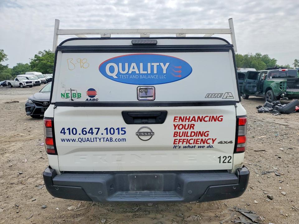 2022 Nissan Frontier მანქანა იყიდება აუქციონზე, vin: 1N6ED1CM4NN657776, აუქციონის ნომერი: 61343206