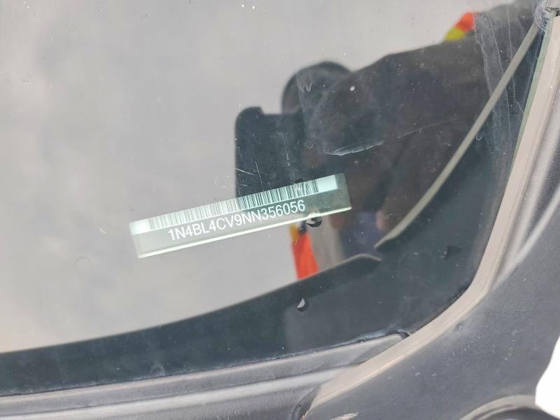 2022 Nissan Altima მანქანა იყიდება აუქციონზე, vin: 1N4BL4CV9NN356056, აუქციონის ნომერი: 62236766