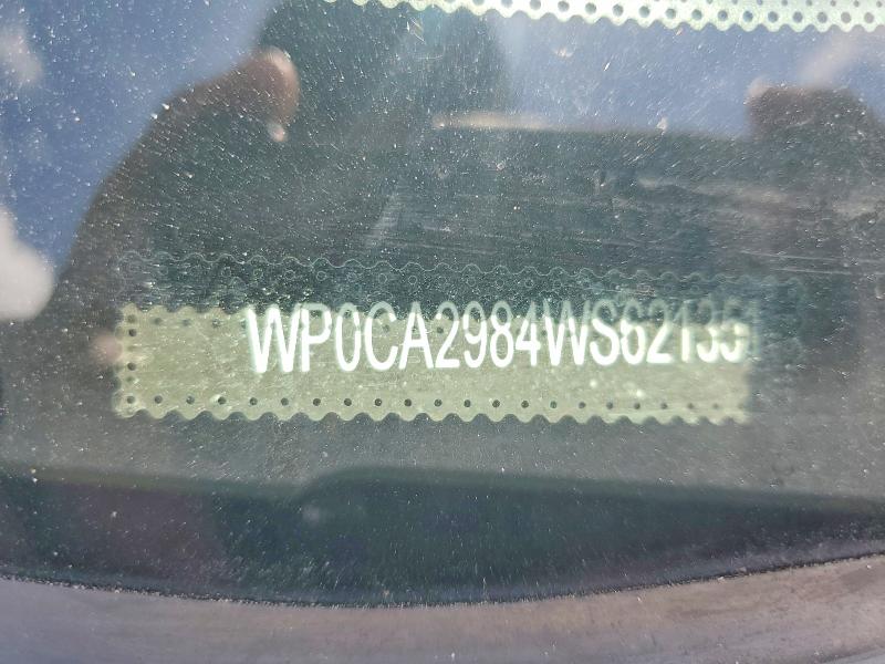 Продаж на аукціоні авто 1998 Porsche Boxster, vin: WP0CA2984WS621351, номер лоту: 61111256