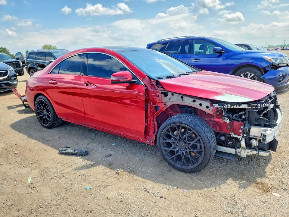 2017 Mercedes-benz Cla მანქანა იყიდება აუქციონზე, vin: WDDSJ4GB2HN489218, აუქციონის ნომერი: 61349426