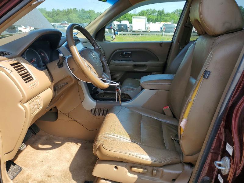 2007 Honda Pilot მანქანა იყიდება აუქციონზე, vin: 2HKYF18667H526081, აუქციონის ნომერი: 85965675
